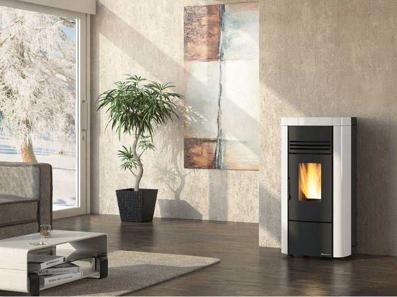 Piec na pelet La Nordica Extraflame ANGELA PLUS EVO czarny